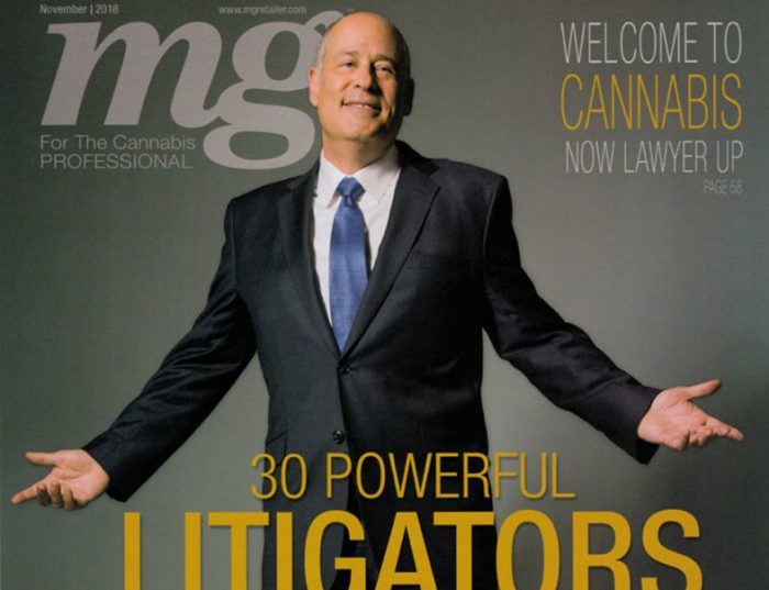 Cannabis Attorney Orion Inskip in mg Magazine